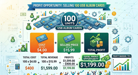 USB Money Making Infographic